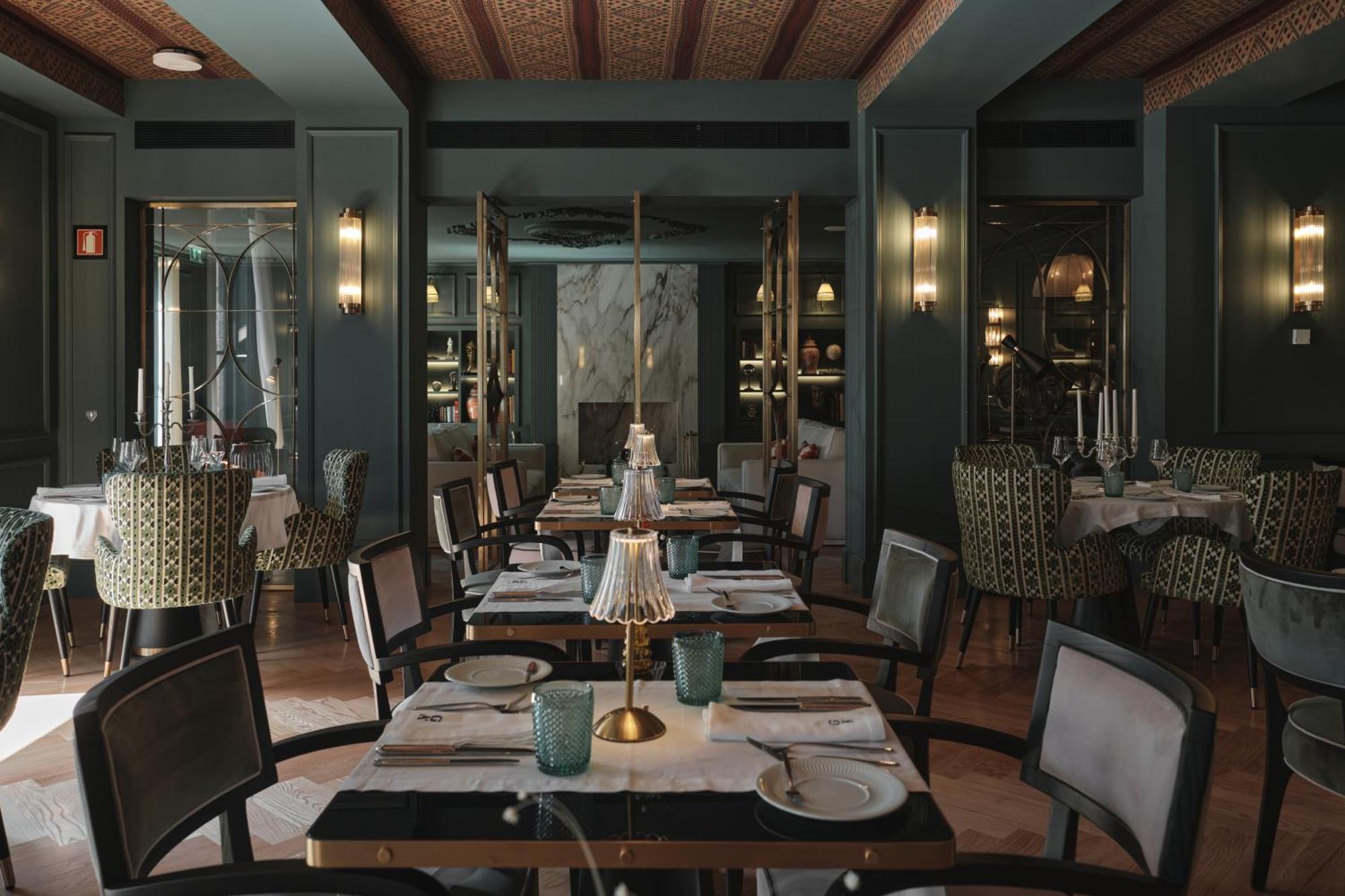 Ga Palace Hotel & Spa, A Xixth-Century Villa Porto Dış mekan fotoğraf The restaurant's interior
